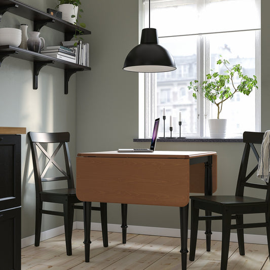 IKEA DANDERYD drop-leaf table used in a compact room setting