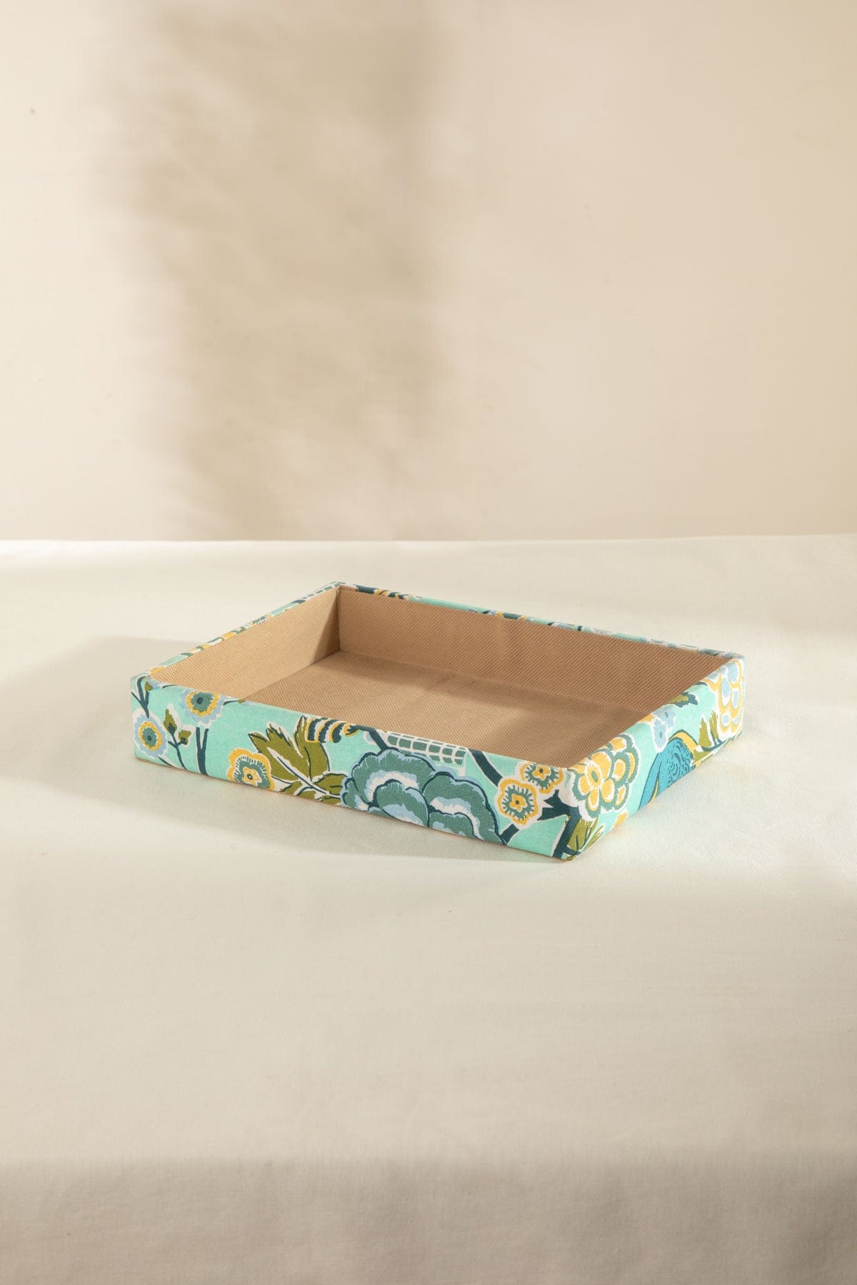 Assorted multi-colored rectangular fabric storage box image 8