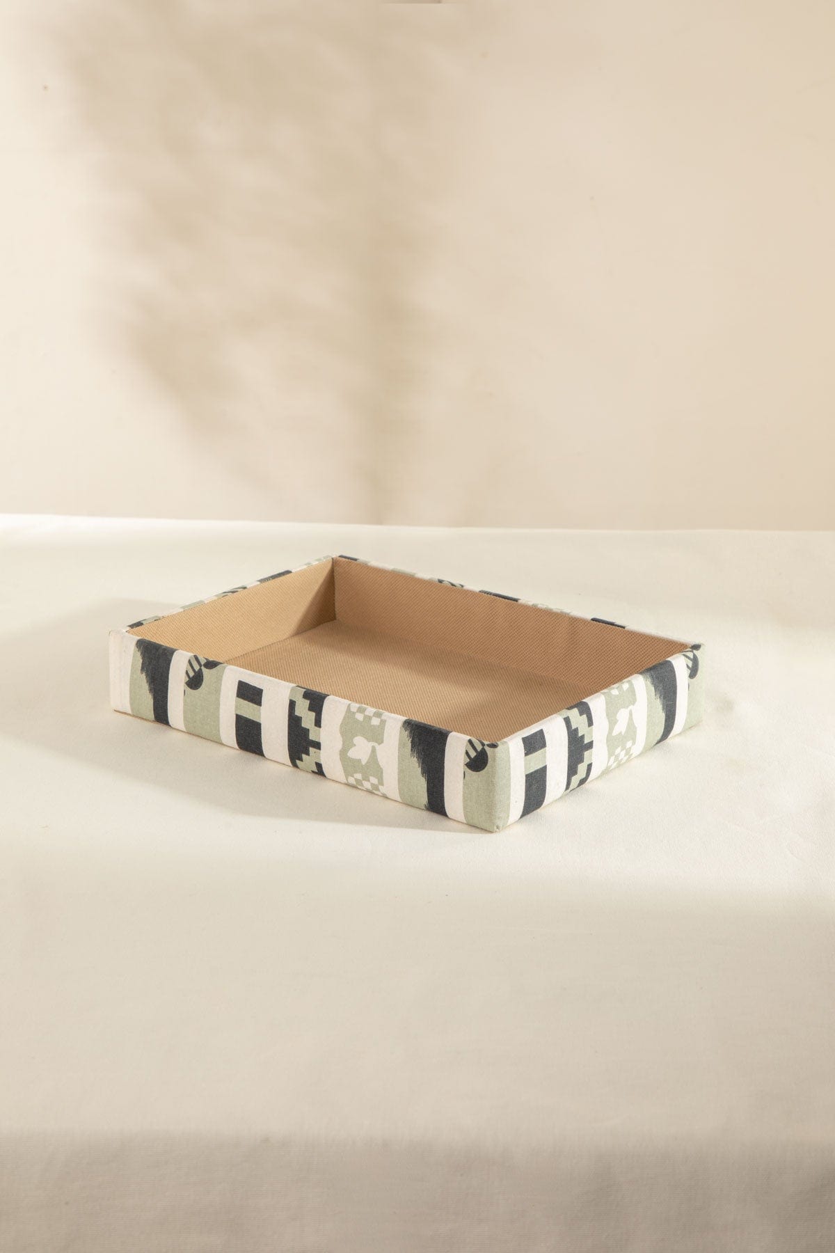 Assorted multi-colored rectangular fabric storage box image 5