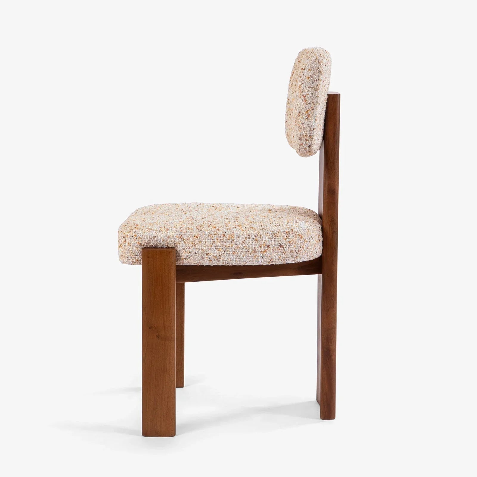 Akar dining chair side view